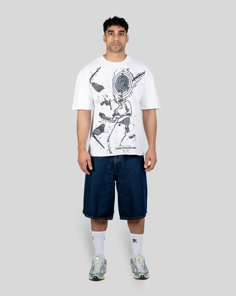 The Target Tee - Minimal Oversized T-Shirt for Men