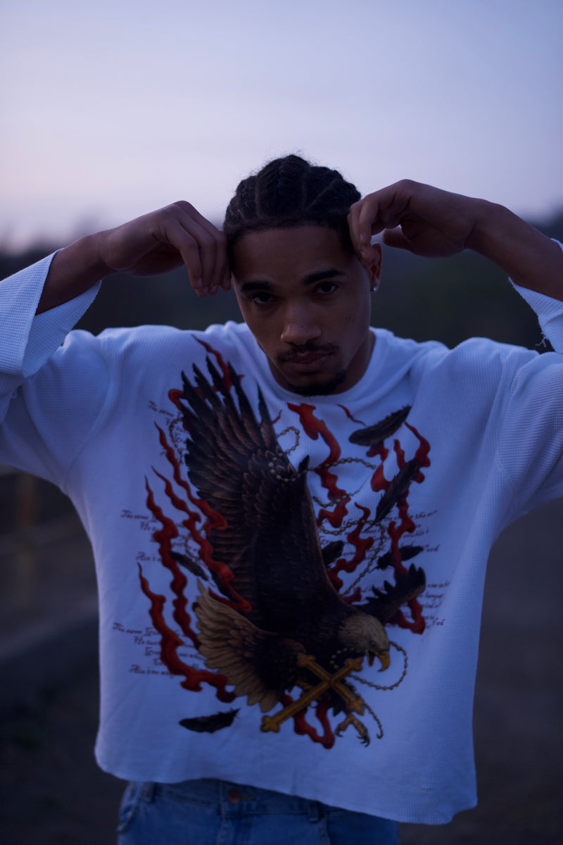 The Hawk Tee - Premium Oversized Graphic T-Shirt