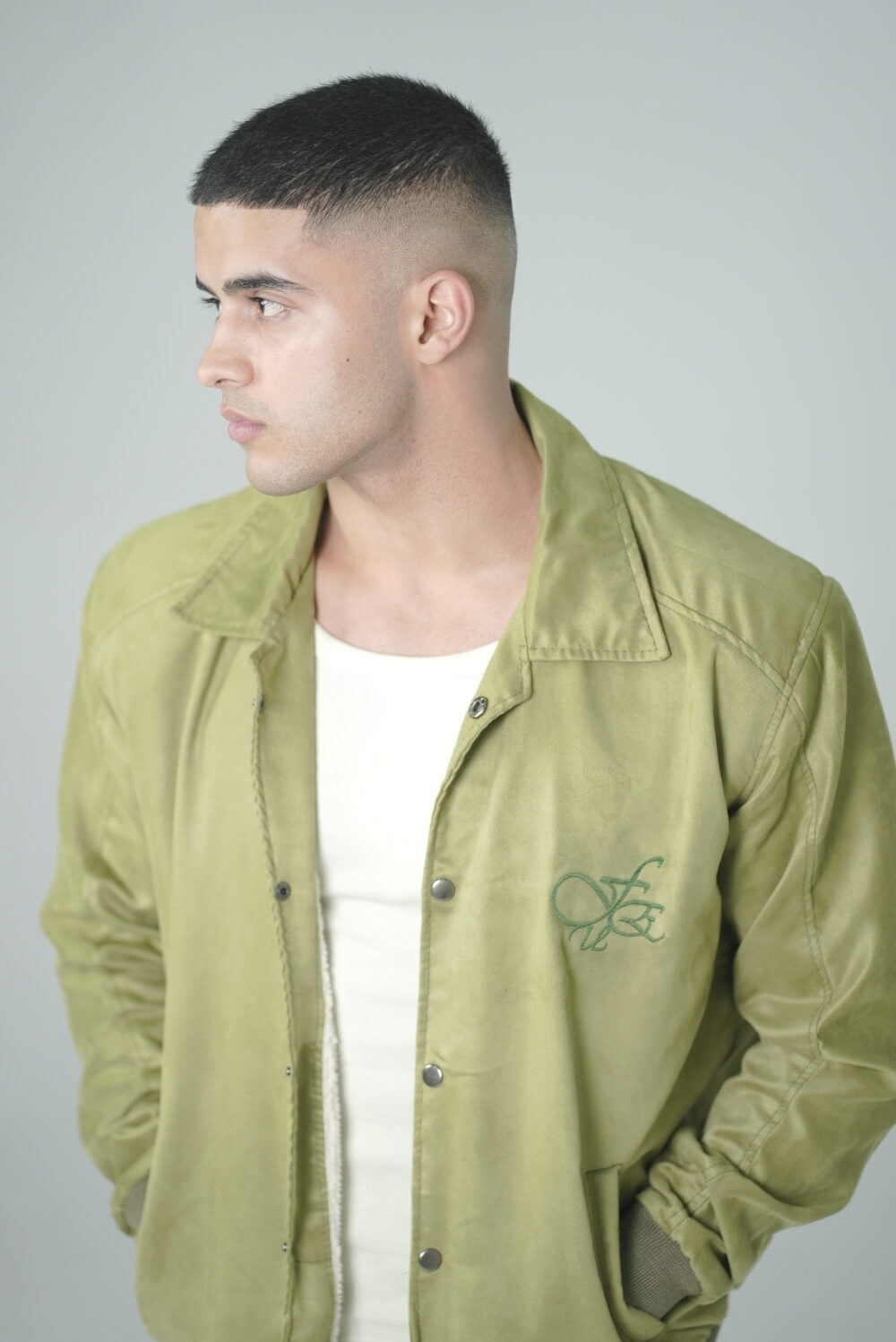 Lemongrass Varsity Jacket - Image 2